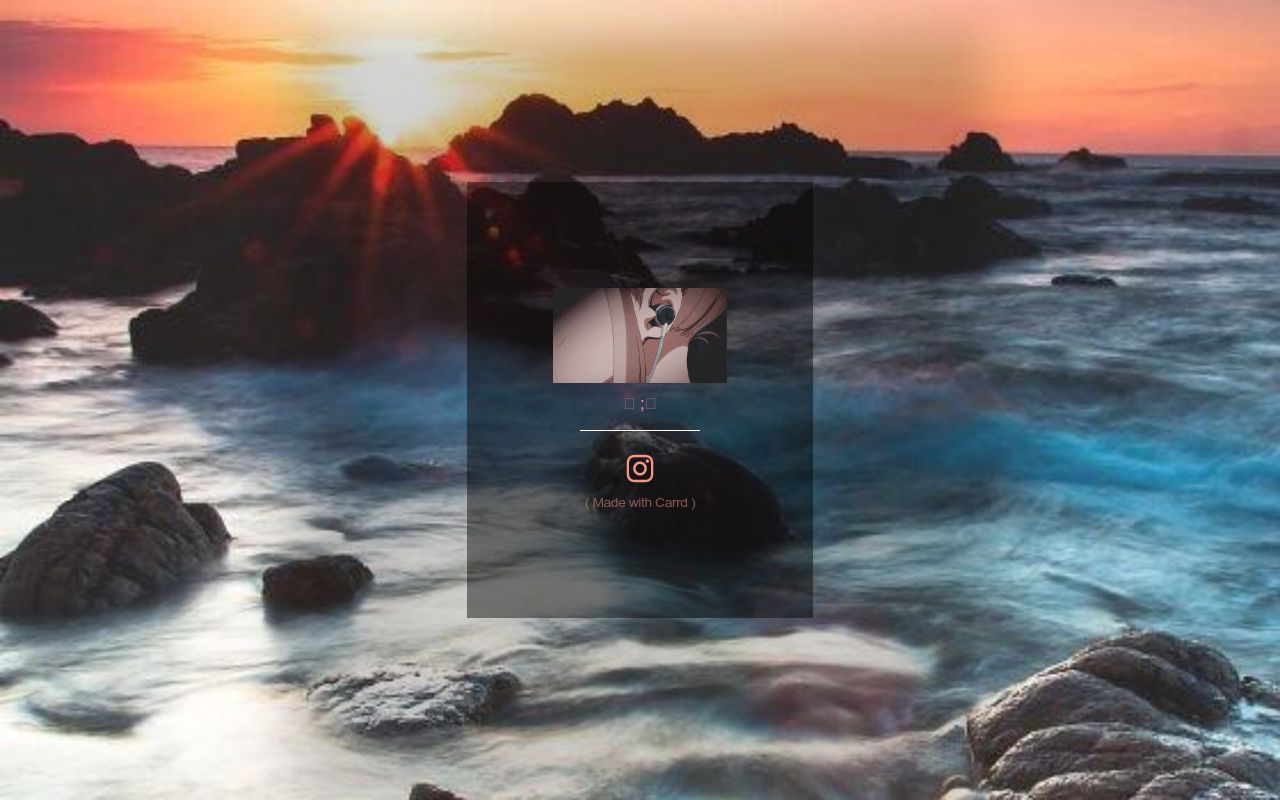 Carrd profile picture for @toga